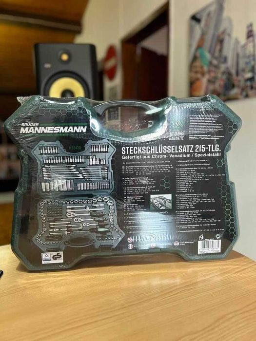 Caixa ferramenta MANNESMANN 215Peças