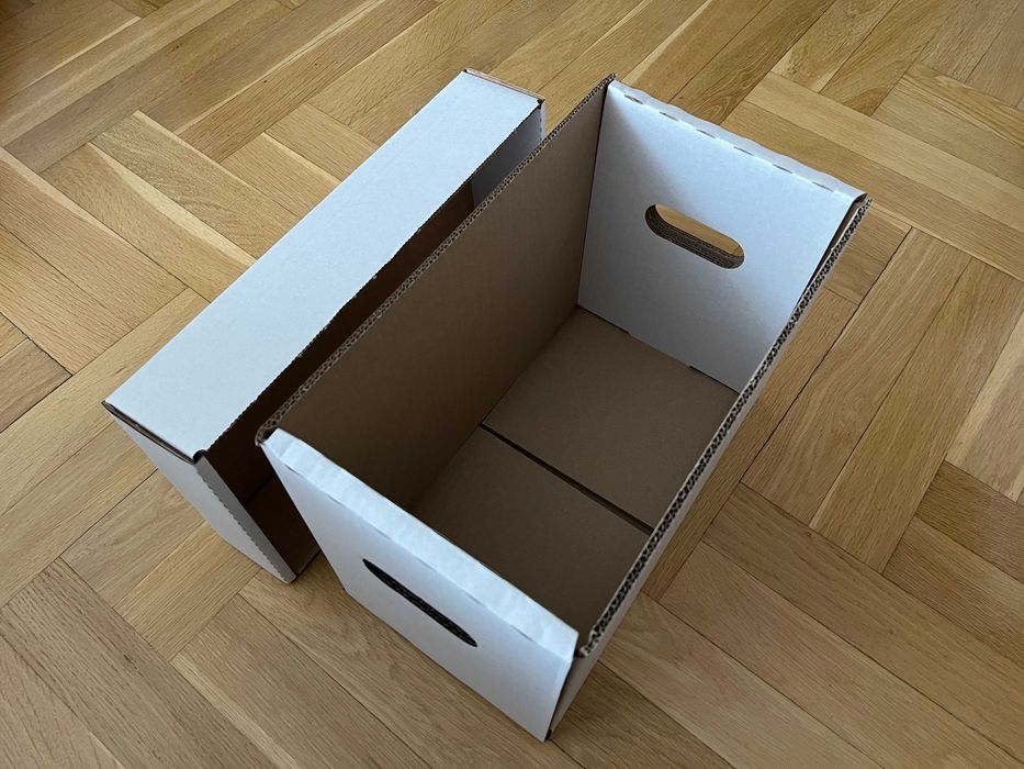 5x Karton/Pudło na komiksy