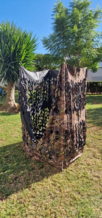 Abrigo camuflado quadrado