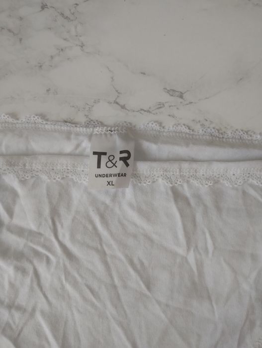 Majtki figi damskie tom&rose XL białe