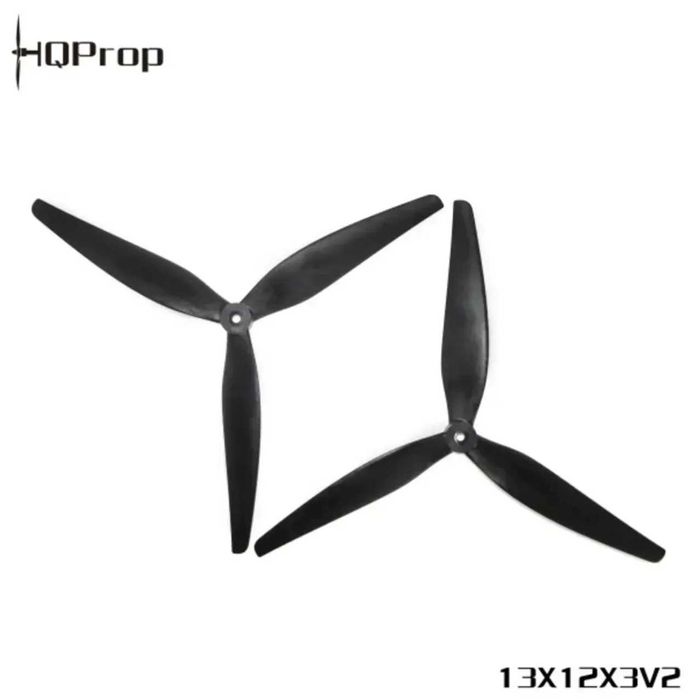 Пропелери HQX-ClassProp 13X12X3V2 Black-Glass Reinforced Nylon1CW+1CCW