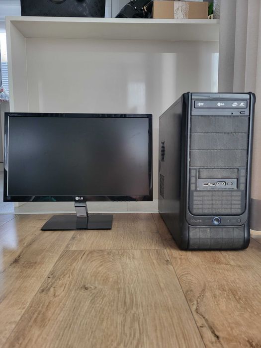 Komputer Intel i5 2500K, GTX1050Ti, 16Gb DDR3, HDD 250Gb, MonitorLG
