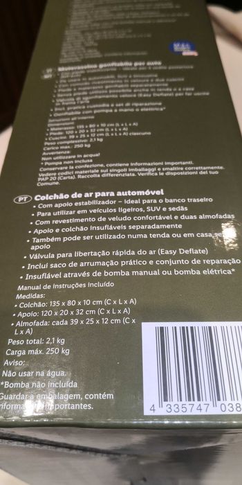 Colchão de ar para carro - Rocktrail