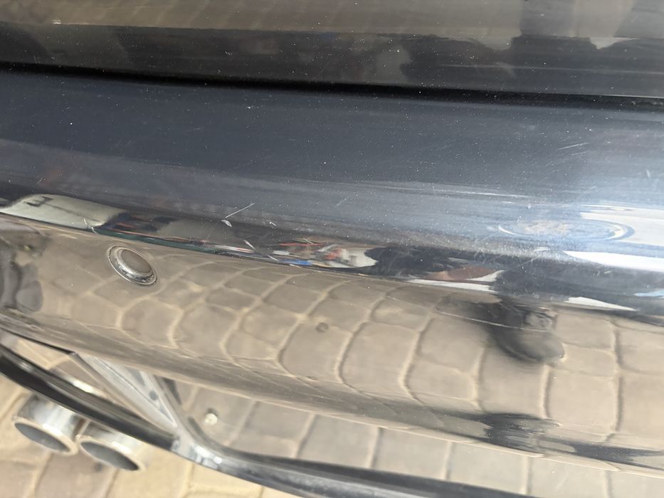 Zderzak tyl tylny bmw e81 e87 M pakiet black sapphire metalic 475/9 kpl pdc czujniki