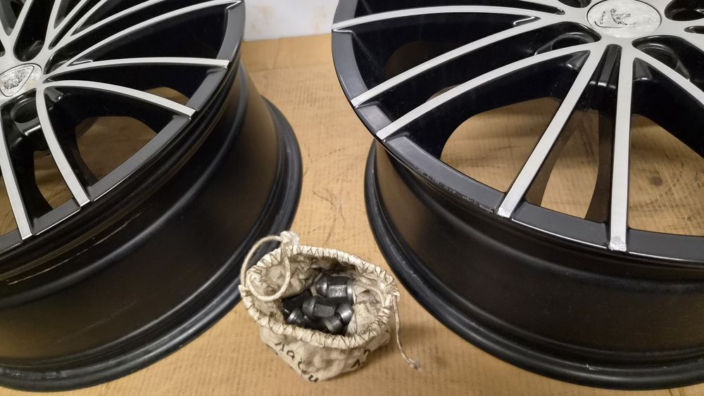 Felgi Aluett 18" 5x108 8Jx18EH2 ET45 Ford Volvo Peugeot Renault  + nakrętki