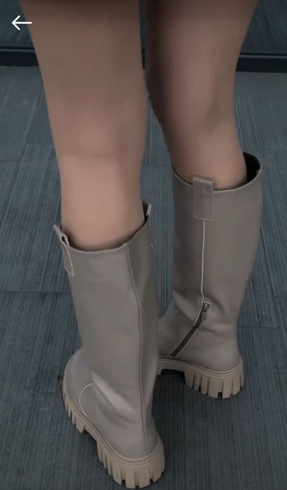 Ботфорти високі зимові