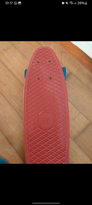 skate da berg vermelho