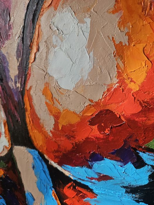 Картина маслом эротика ню