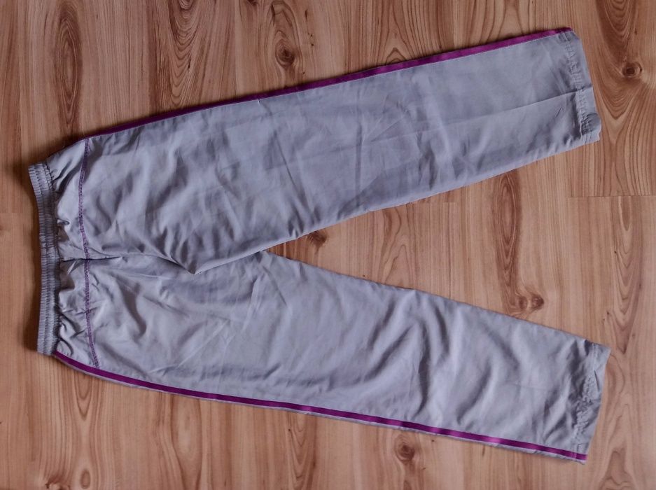 Lonsdale Spodnie Dresy Damskie Sportowe Treningowe Szare