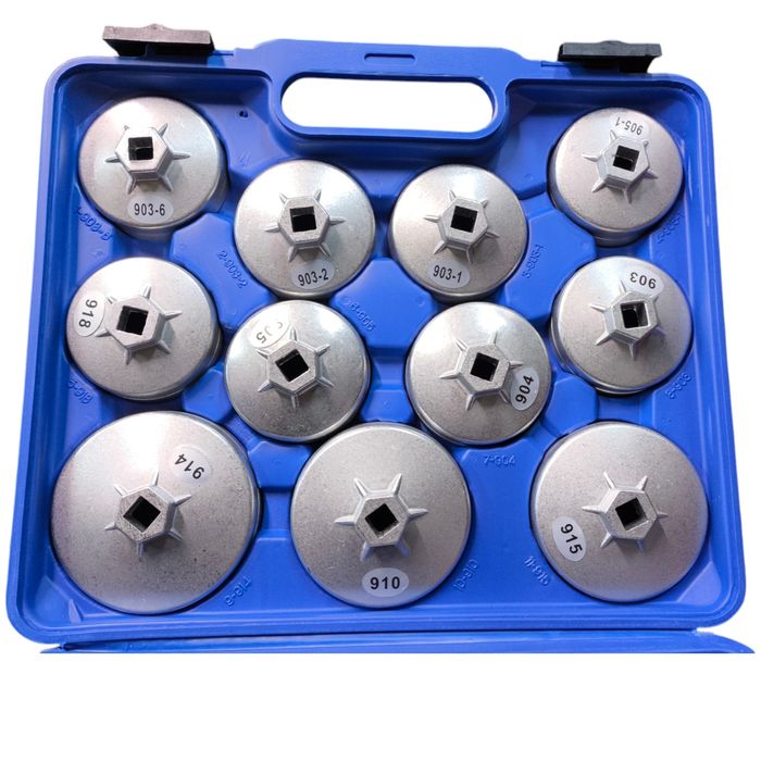 Набір литих ключів для масляних фільтрів 23шт Набор съемников фильтров