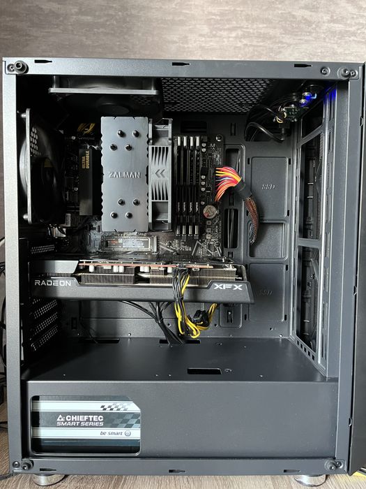|RX6600XT 8GB(3 кулера)|32 gb DDR4 3600ghz|SSD M2 nvme 1TB + 512gb