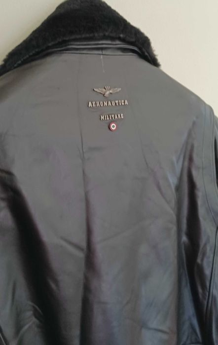 Kurtka Aeronautica skóra naturalna bardzo duża rozm  3 x XL