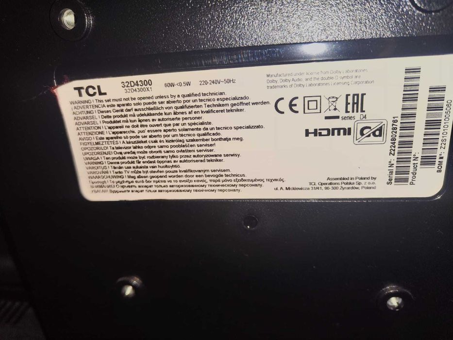 TV Televisão 32 " HDMI