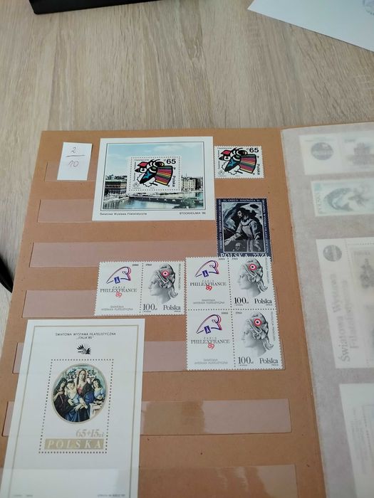Klaster ze znaczkami oferta dla filatelistów