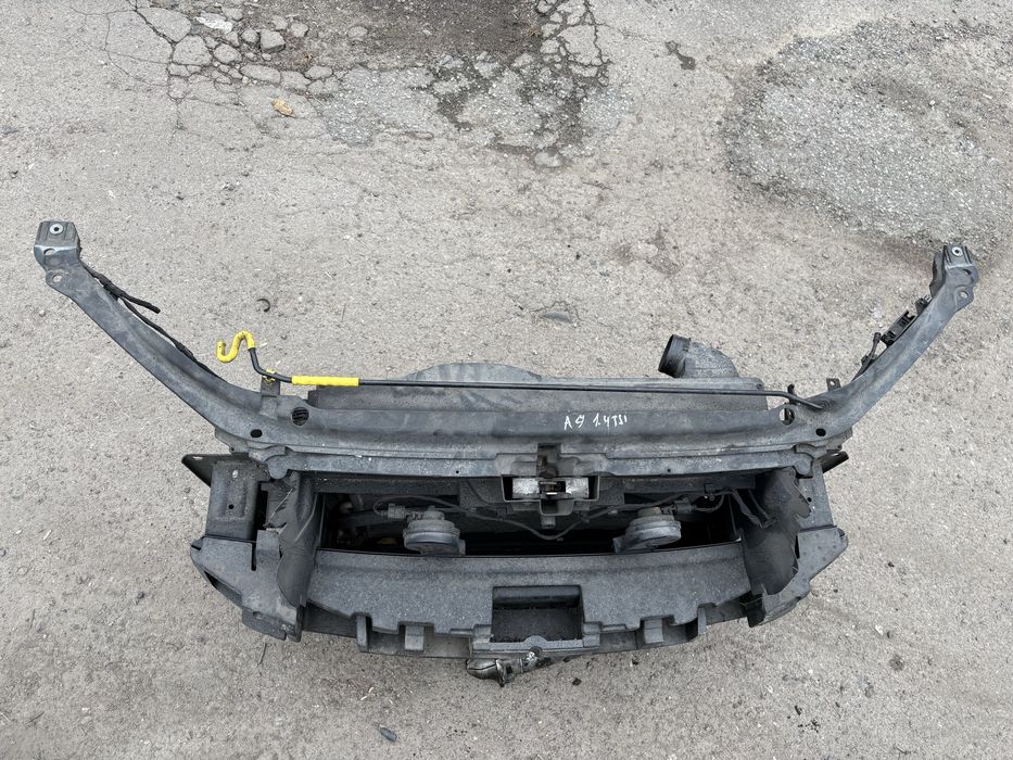 Передня комплектна касета радіаторів в зборі Skoda Octavia A7 1.4 tsi