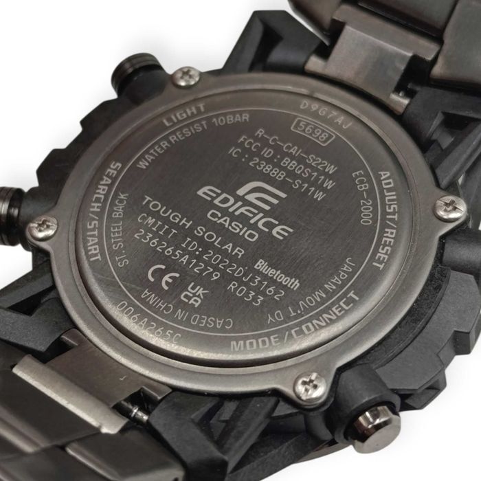 Casio Edifice zegarek męski ECB-2000DC-1AEF