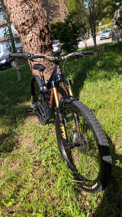 Ebike Orbea Rise Carbon Full Extras 160mm frente + 150mm trás com bateria externa!