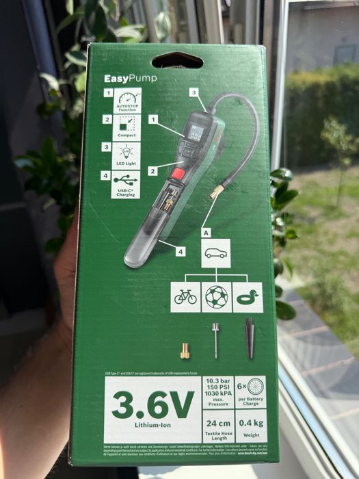 Pompka rowerowa BOSCH EasyPump