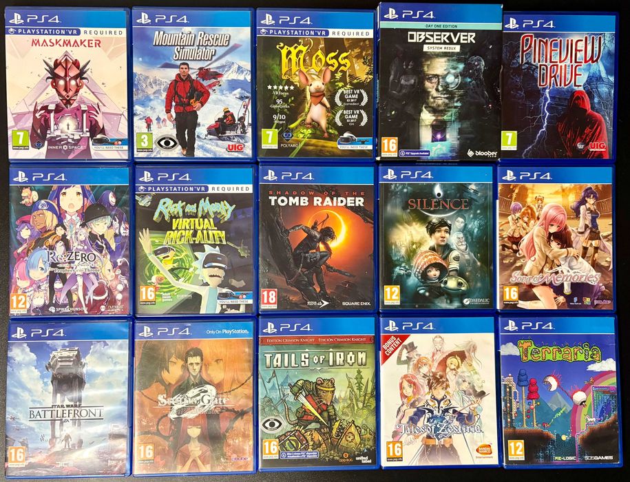 JOGOS PLAYSTATION 4 / PS4  USADOS || Portes Grátis ||  Ler Descrição↓