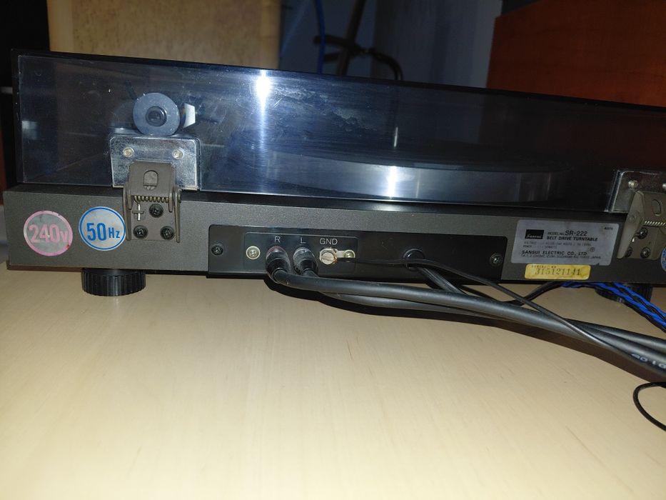 Sansui sr 222 mkI gramofon