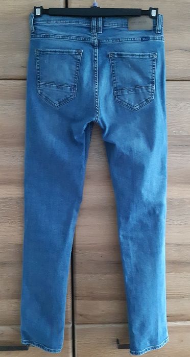 Niebieskie jeansowe spodnie męskie, BLEND, W29 L32