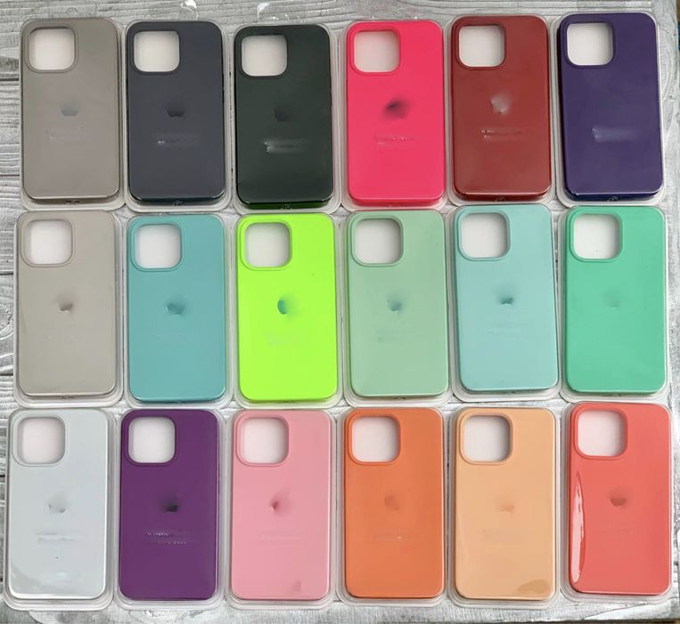 Силіконовий чохол чехол кейс з мікрофіброю для на IPhone 13 Pro Max