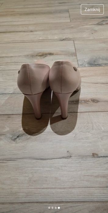 Buty - szpilki różowe