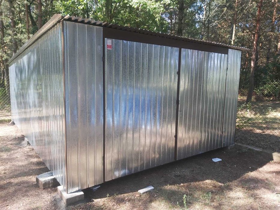 Garaż 4x6  MOCNY garaże blaszane Cała Polska  SZYBKI TERMIN!  Blaszak