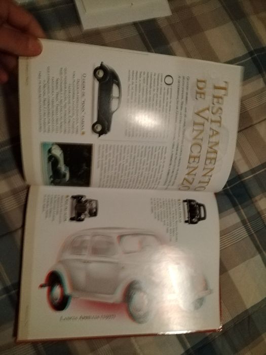 3 Livros - 2 inglês e 1 português Porsche, Mercedes Benz e Lancia, 
N
