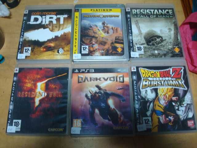 Lote 5 jogos ps3,  playstation 3