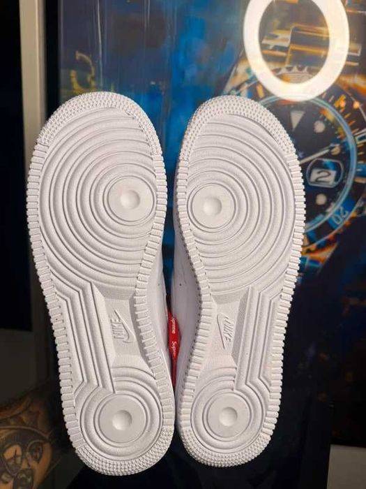 Nike Air Force 1 Supreme White R.42