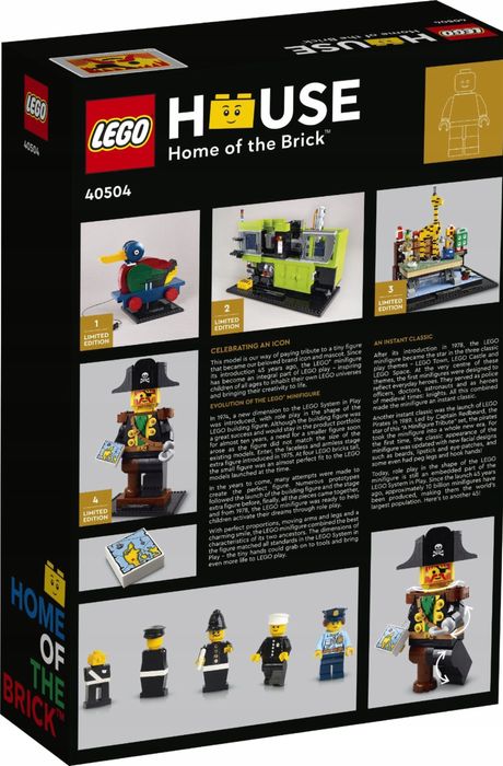 Lego 40504 Pirat Kapitan Rudobrody - Home of the Brick