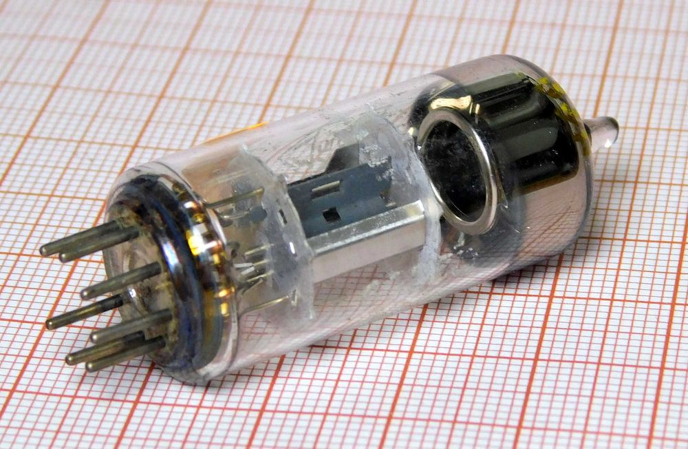 lampa elektronowa PC92 TELEFUNKEN - TEST - sprawna [0SK]A6