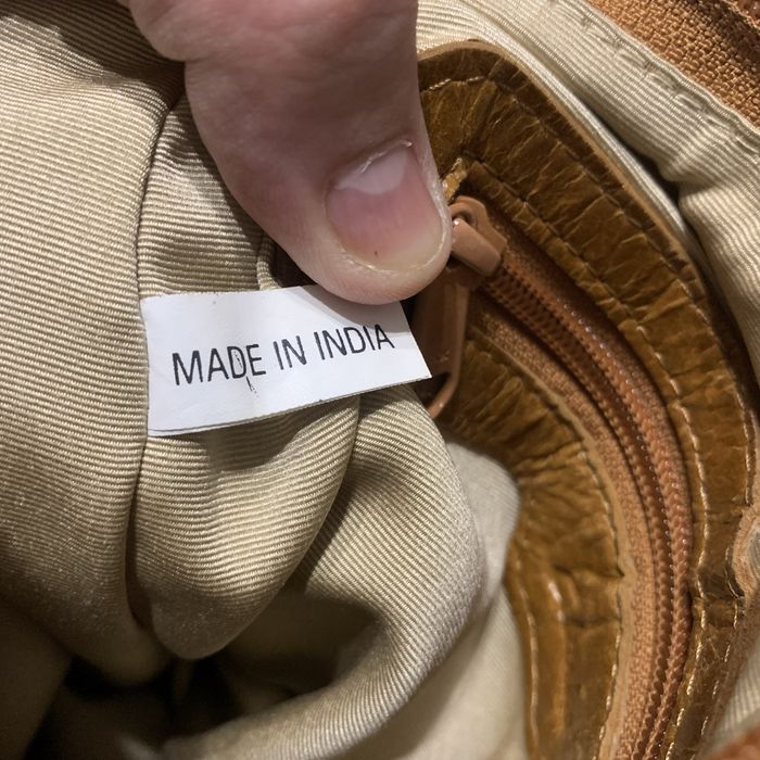 Сумка кожаная кроссбоди месенджер Clarks Brown Leather Messenger Bag
