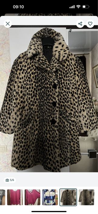 Манто  шубка оверсайз