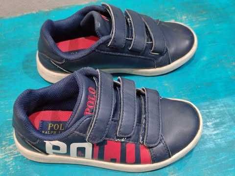Buty dziecięce Polo Ralph Lauren na rzep, rozmiar 28