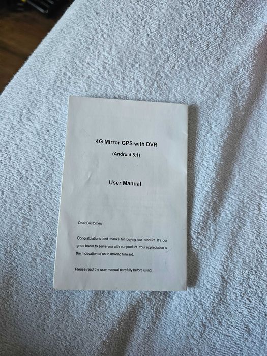 Wideorejestrator 4G Mirror GPS with DVR