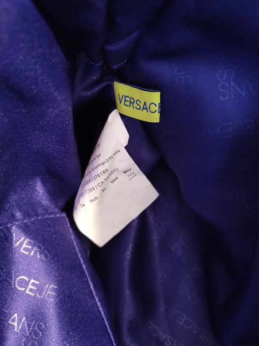 Torebka kolor ciemny czerwony Versace jeans