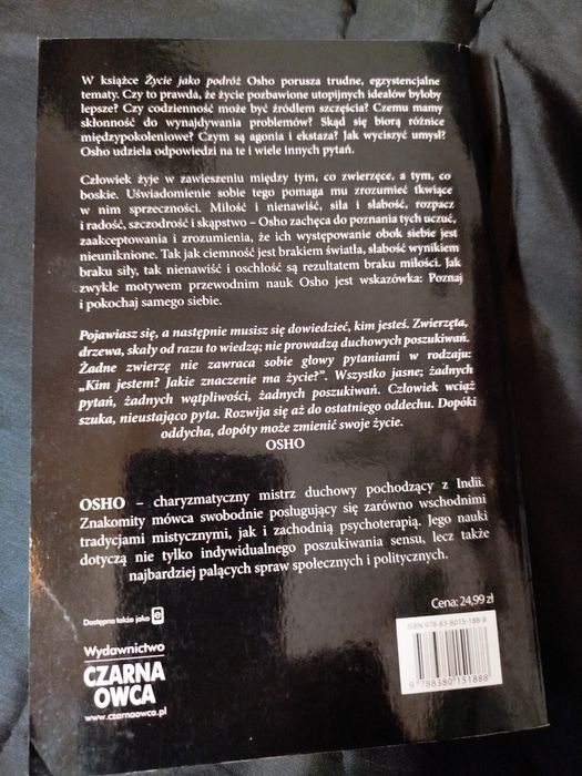 Osho Życie jako podróż