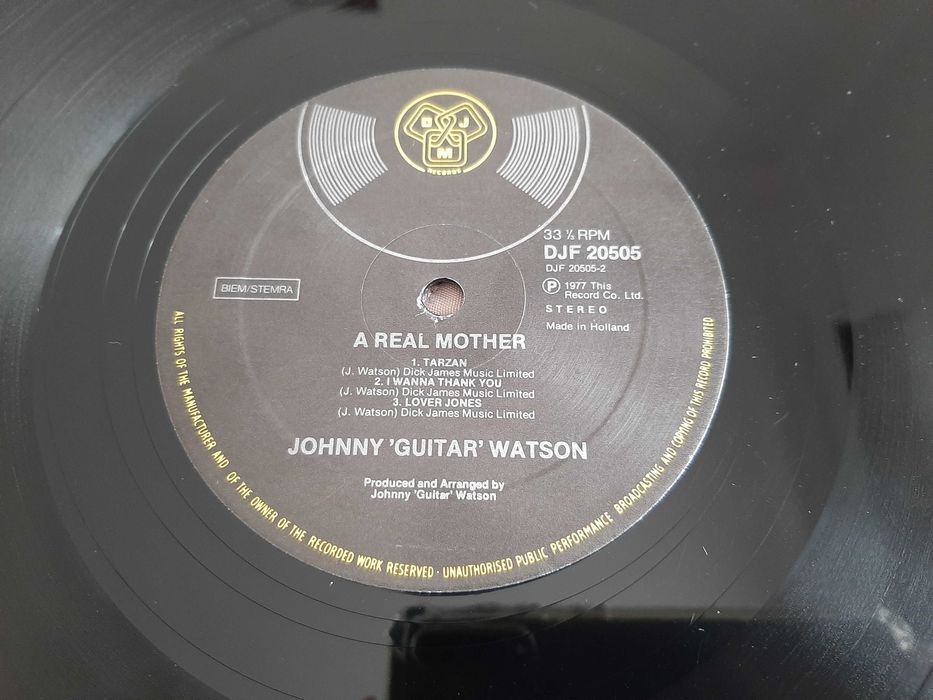 Johnny Guitar Watson - A Real Mother - Europa - Vinil LP