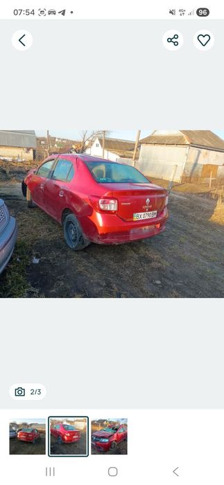 Продам  по запчастинах  рено логан 2 седан 2014 р