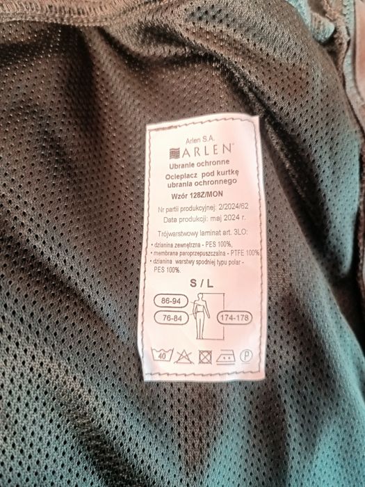 Ubranie ochronne Gore-Tex S/S