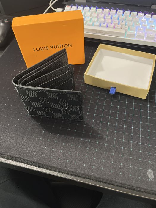 carteira Louis Vuitton Marco nova Cinza