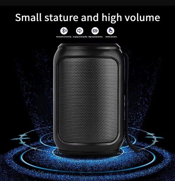 Bluetooth колонка ZQS 1202  А3 LED підсвічування