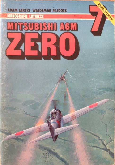 AJ-Press Monografie Lotnicze 7 - Mitsubishi A6M Zero - Jarski/Pajdosz