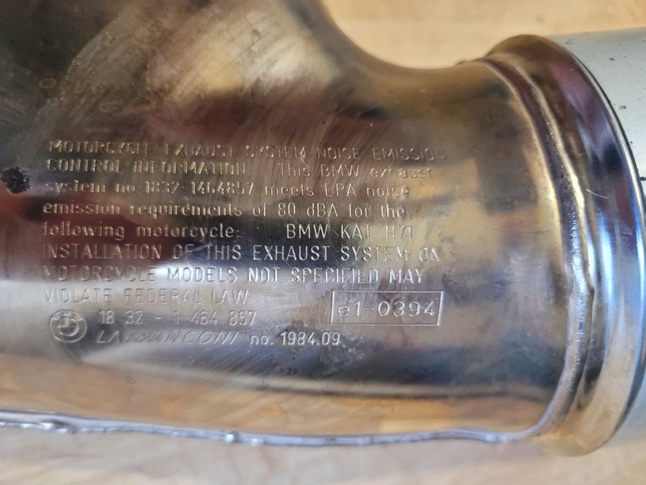 BMW 1171 Tłumnik Wydech