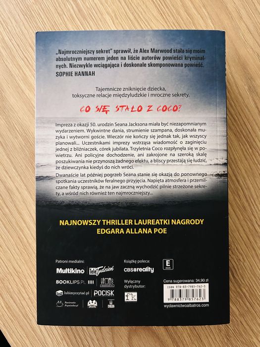 Najmroczniejszy sekret - alex marwood