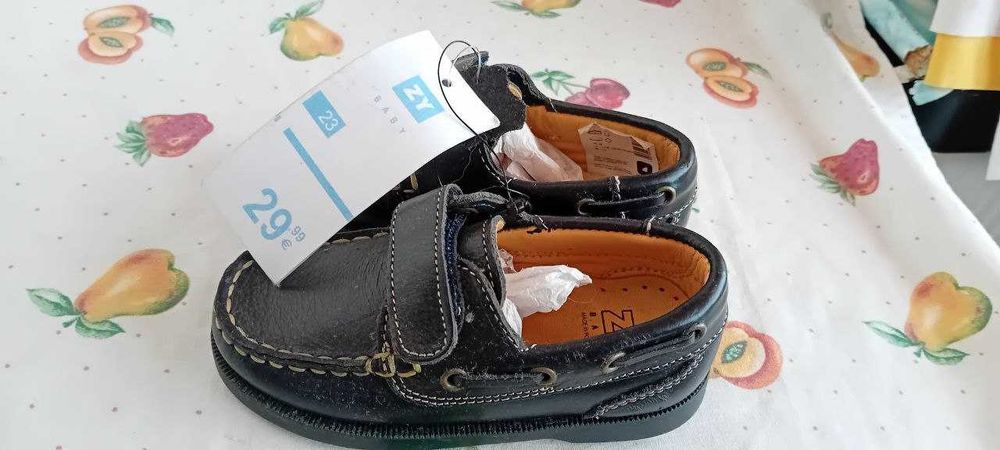 Sapatos bebé da Zippy (sapato de vela, sapato de cerimónia) Tamanho 23