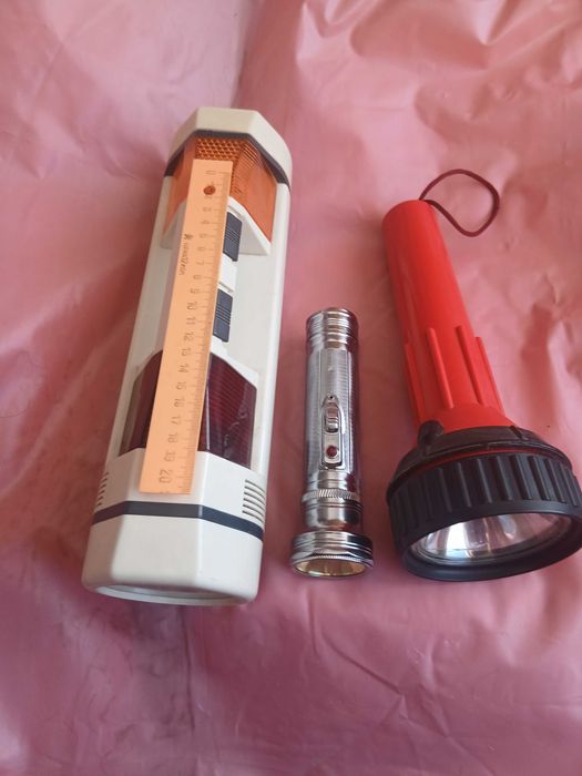 РЕТРО -ліхтарики \фонарики\ 3 шт