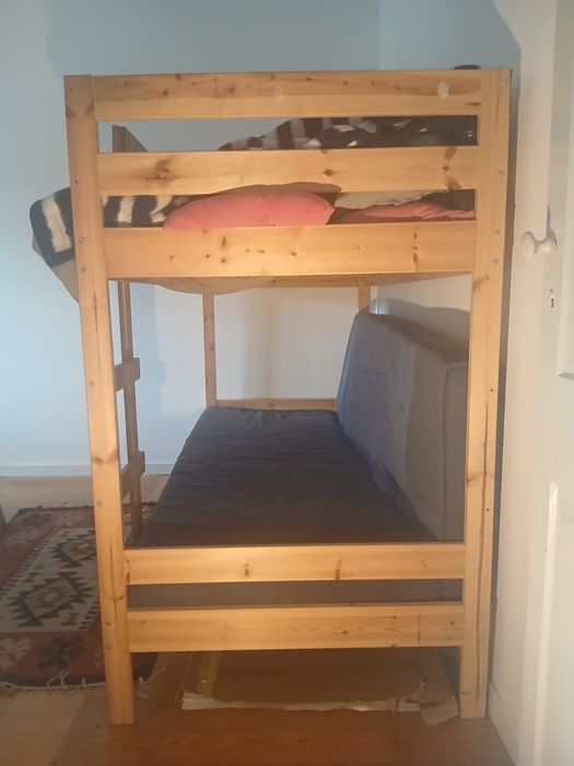Cama beliche madeira